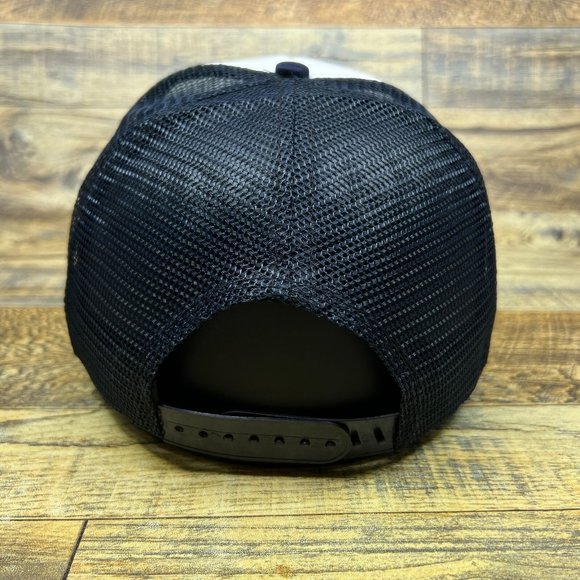 Defunct Woolworth Mens Trucker Hat Navy Snapback Department Store Baseball Cap - Picture 5 of 8